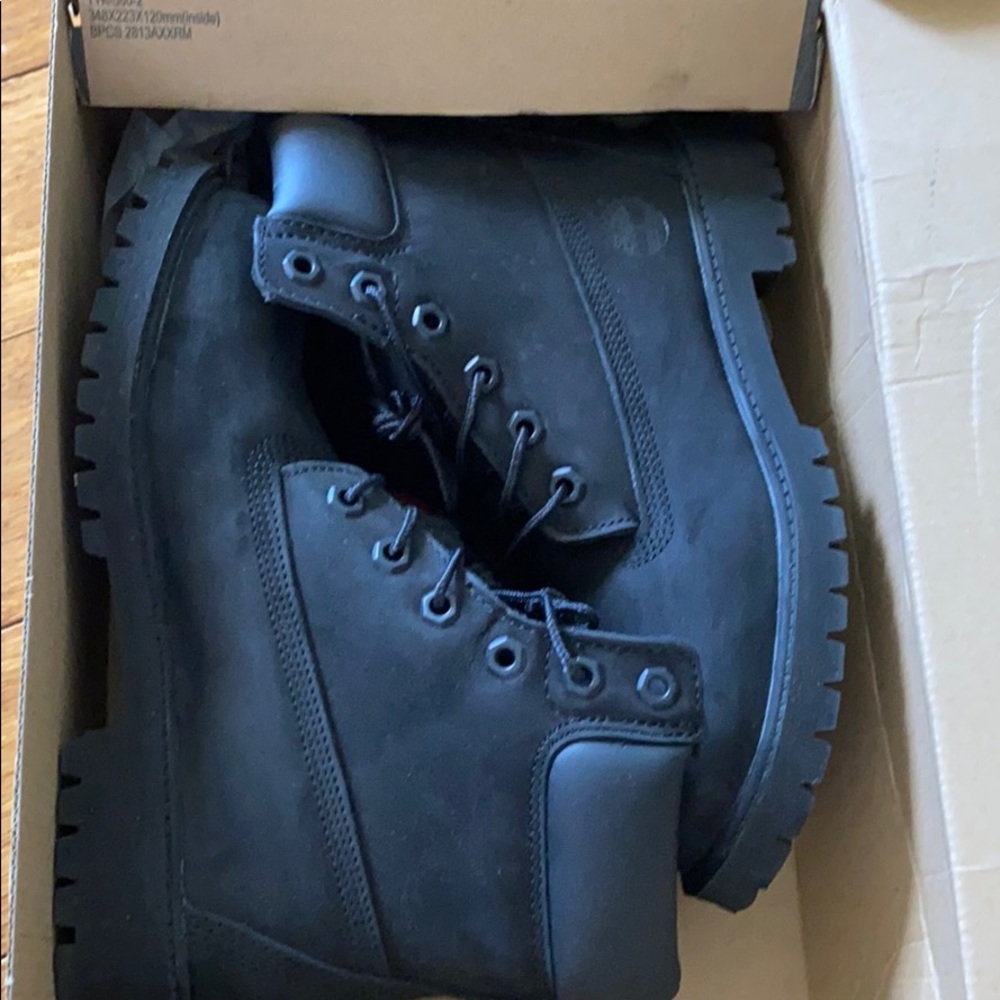 Black Nubuck Timberland